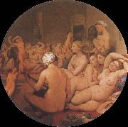 Jean-Auguste Dominique Ingres The Turkish Bath oil painting